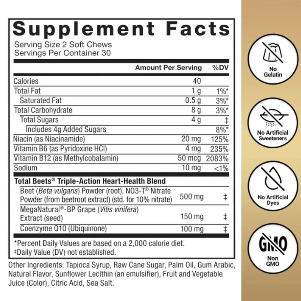 Total Beets™ - Blood Pressue Support + Strengthening Your Heart Health (Recommend by Doctors)