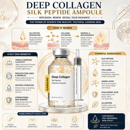 GARSONS - DEEP COLLAGEN SILK PEPTIDE AMPOULE