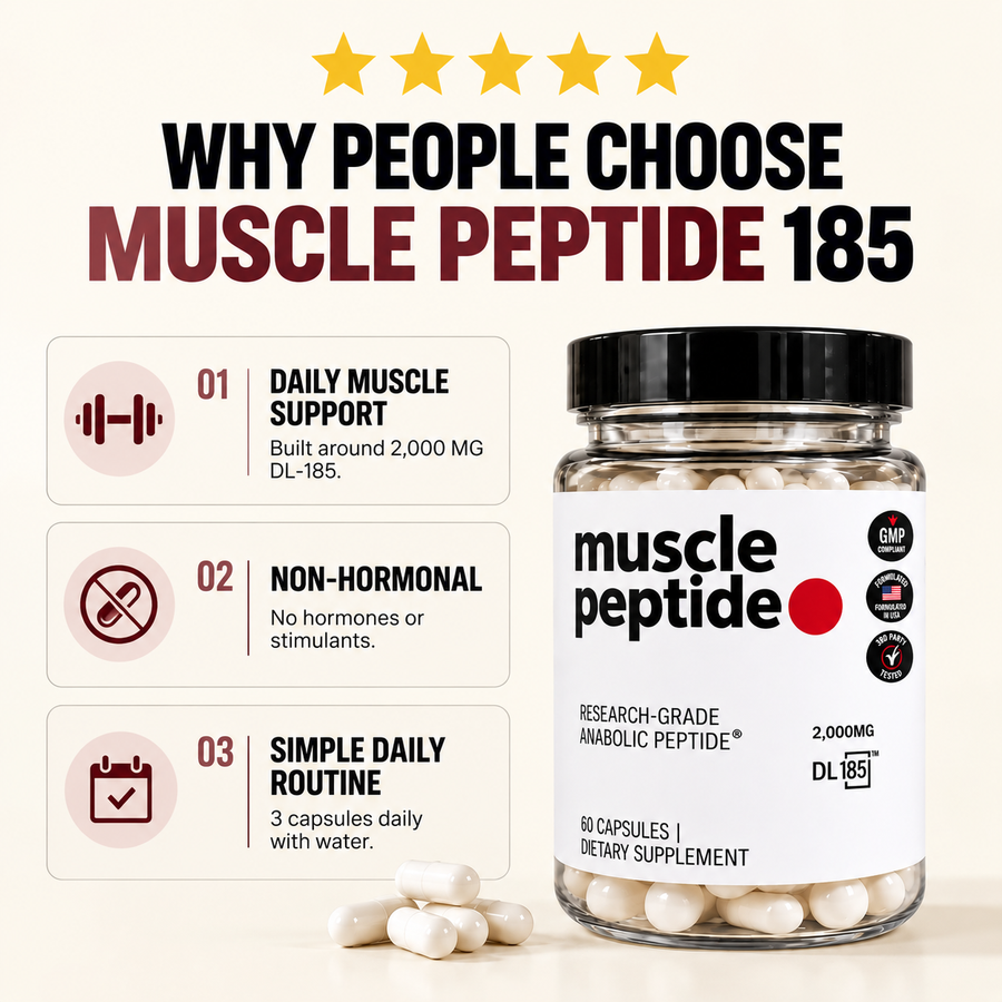 Muscle Peptide 185 offer